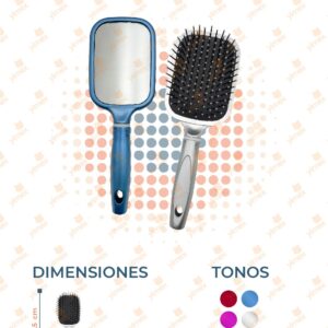 CEPILLO PARA CABELLO CON ESPEJO POR PIEZA B-179 J27