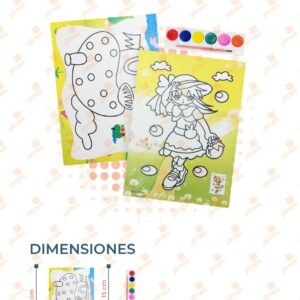 DIBUJOS CON ACUARELAS PAQ CON 12 PIEZAS Y-225 A8