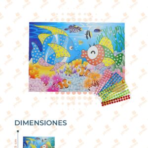 DIBUJOS CON PIEDRITAS ADHESIVAS PARA DECORAR PAQ 12 PIEZAS Y-228 K3