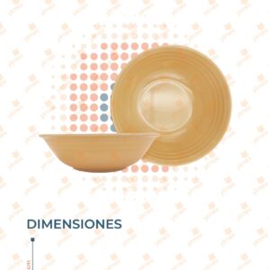 PLATO MELAMINA POR PIEZA B-173 O34