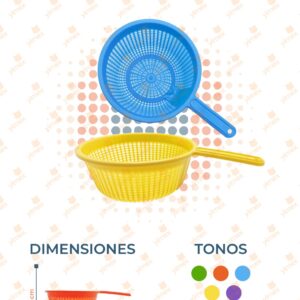 COLADOR CON MANGO POR PIEZA CGDE U2