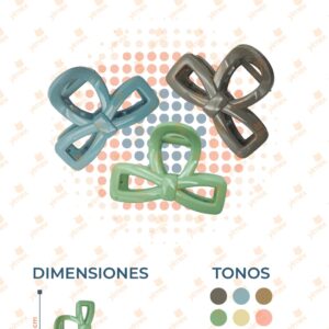 PINZA PARA CABELLO PAQ 12 PIEZAS F-092 O1