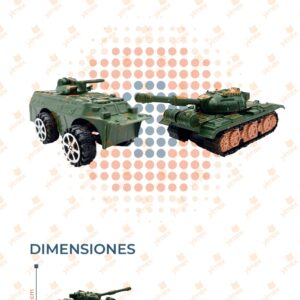 JUGUETE TANQUE POR PIEZA Y-240 Q32