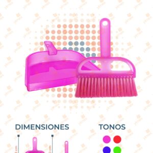 KIT RECOGEDOR CON ESCOBA B-226 F19
