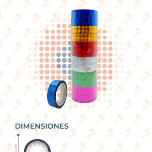 CINTA DECORATIVA PAQ CON 12 PIEZAS JD-15 E5