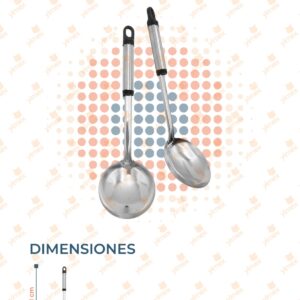 CUCHARÓN METÁLICO PAQ 10 PIEZAS PD-006-2 O18