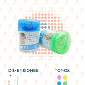 COTONETES PAQ CON 12 PIEZAS PS-005-4 i11