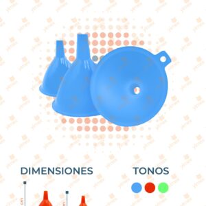 SET EMBUDOS CON 3 PIEZAS PS-013 F20