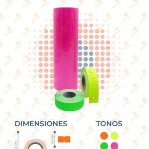 CINTA ETIQUETADORA PAQ 10 PIEZAS WL-500P A25