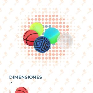 PELOTA SALTARINA PAQ CON 100 PIEZAS Y-2437 N14