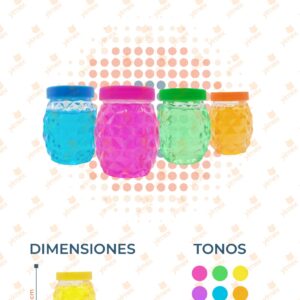 SLIME PIÑA PAQ 24 PIEZAS Y-265 L23
