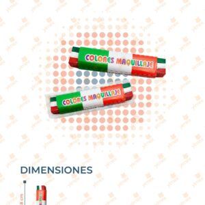 GIS MÉXICO TRICOLOR PAQ 50 PIEZAS RS25-16 O6