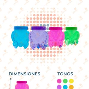 JUGUETE SLIME FRASCO MARIPOSA PAQ 24 PIEZAS Y-267 L21