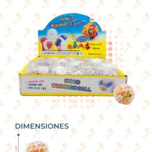 JUGUETE CEREBRO HIDROGEL PAQ 12 PIEZAS Y-281 L20