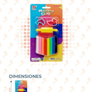 PLASTILINA CON ACCESORIOS POR PIEZA Y-288 B15