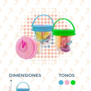 PLASTILINA EN BOTE CON ACCESORIOS Y-289 B19