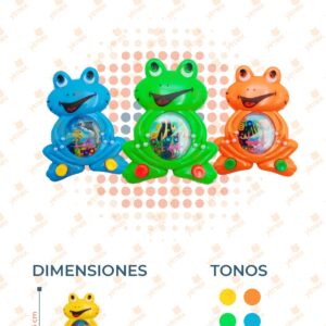JUEGO AGUA RANITA POR PIEZA Y-291 Q21
