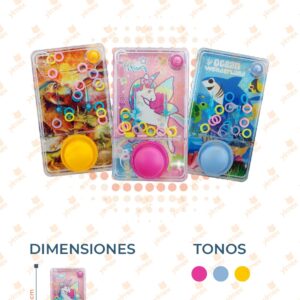 JUEGO AGUA DECORADO POR PIEZA Y-292 S23