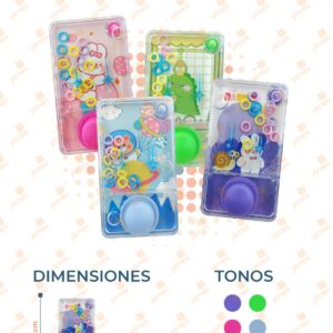 JUEGO AGUA DECORADO POR PIEZA Y-294 S20