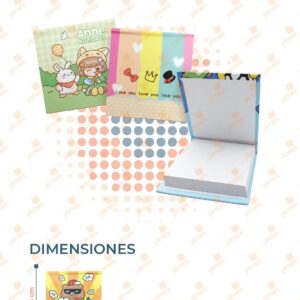 LIBRETA PASTA DURA PAQ 12 PIEZAS BZ-480 A4