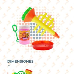 JUGUETE BURBUJA SAXOFON POR PIEZA PP-188 L1