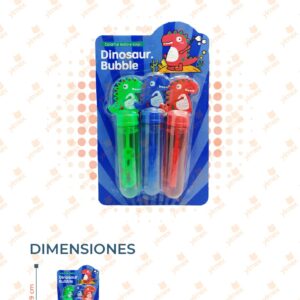 BURBUJA DINO PAQ 3 PIEZAS PP-6009 L6