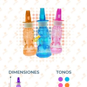 BURBUJA SILBATO PRINCESA PAQ 24 PIEZAS PP-A44 L2