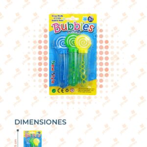 BURBUJAS PALETA PAQ 3 PIEZAS PP-BB02 L6