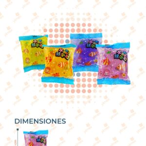 SLIME EN BOLSITA PAQ 12 PIEZAS SJT-QQ-D9 L8