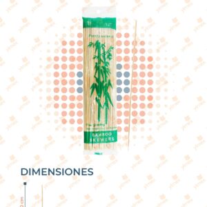 PALILLOS BROCHETA B-349 O40