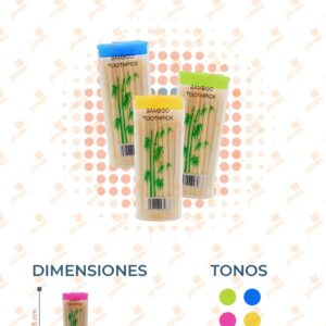 PALILLOS BOLSILLO PAQ 24 PIEZAS B-353 O22