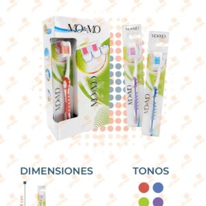 CEPILLO DENTAL PAQ 12 PIEZAS M1196F-3 G5