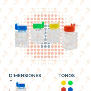 SALERO CRISTAL PAQ 24 PIEZAS PR-019-4 O45