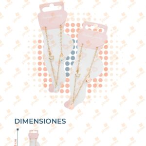 PULSERA DECORADA MODELOS SURTIDOS PAQ CON 12 PIEZAS XX-AE52 G16