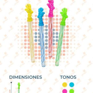 BURBUJA UNICORNIO COLORES PAQ 24 PIEZAS Y-312 L23