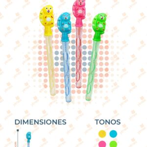 BURBUJA OSITO COLORES PAQ 24 PIEZAS Y-314 L21