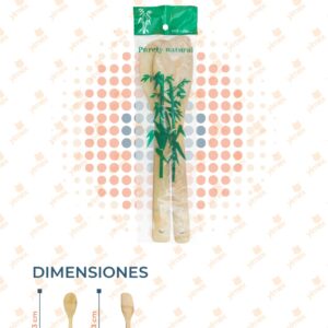 SET PALA Y CUCHARA MADERA B-333 O38