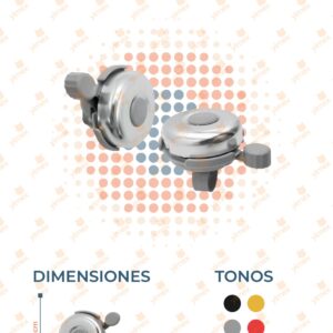 TIMBRE PARA BICICLETA POR PIEZA E7701 E15