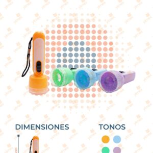 LÁMPARA COLORES PAQ 48 PIEZAS F-68-38 i9