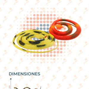 JUGUETE SERPIENTE PAQ 10 PIEZAS S-7570 P15