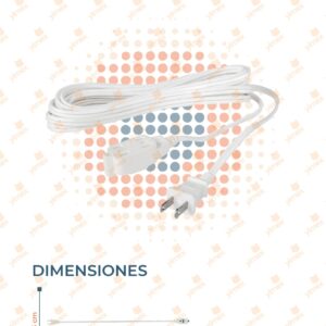 EXTENSIÓN BLANCA POR PIEZA X-806-3 H5