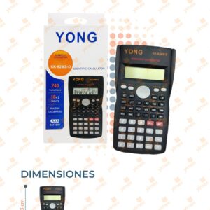 CALCULADORA CIENTÍFICA POR PIEZA YONG-467-2 A8