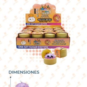JUGUETE SQUISH DUMPLING PAQ 24 PIEZAS FX-BZ55-9 L30