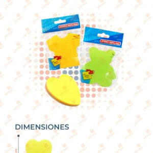 POST IT FIGURAS PAQ 12 PIEZAS TZ-3030 A5