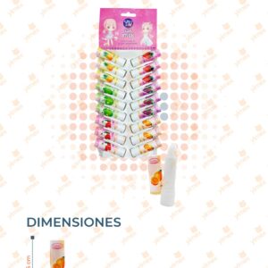 LABIAL MINI SABORES PAQ 36 PIEZAS X-0000 J31