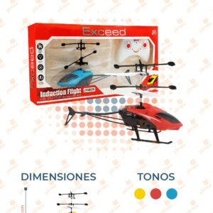 JUGUETE HELICOPTERO CONTROL REMOTO POR PIEZA Y-394 P26